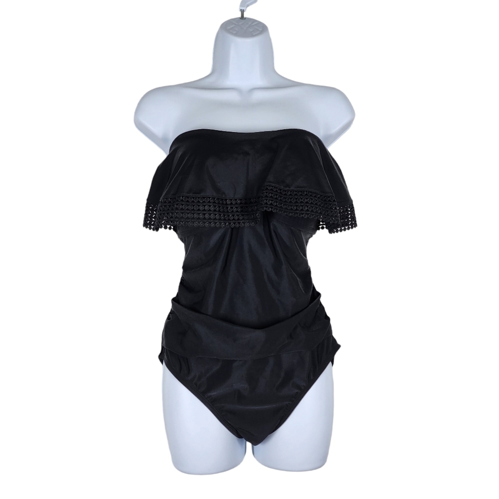 KONA SOL BANDEAU ONE PIECE SWIMSUIT